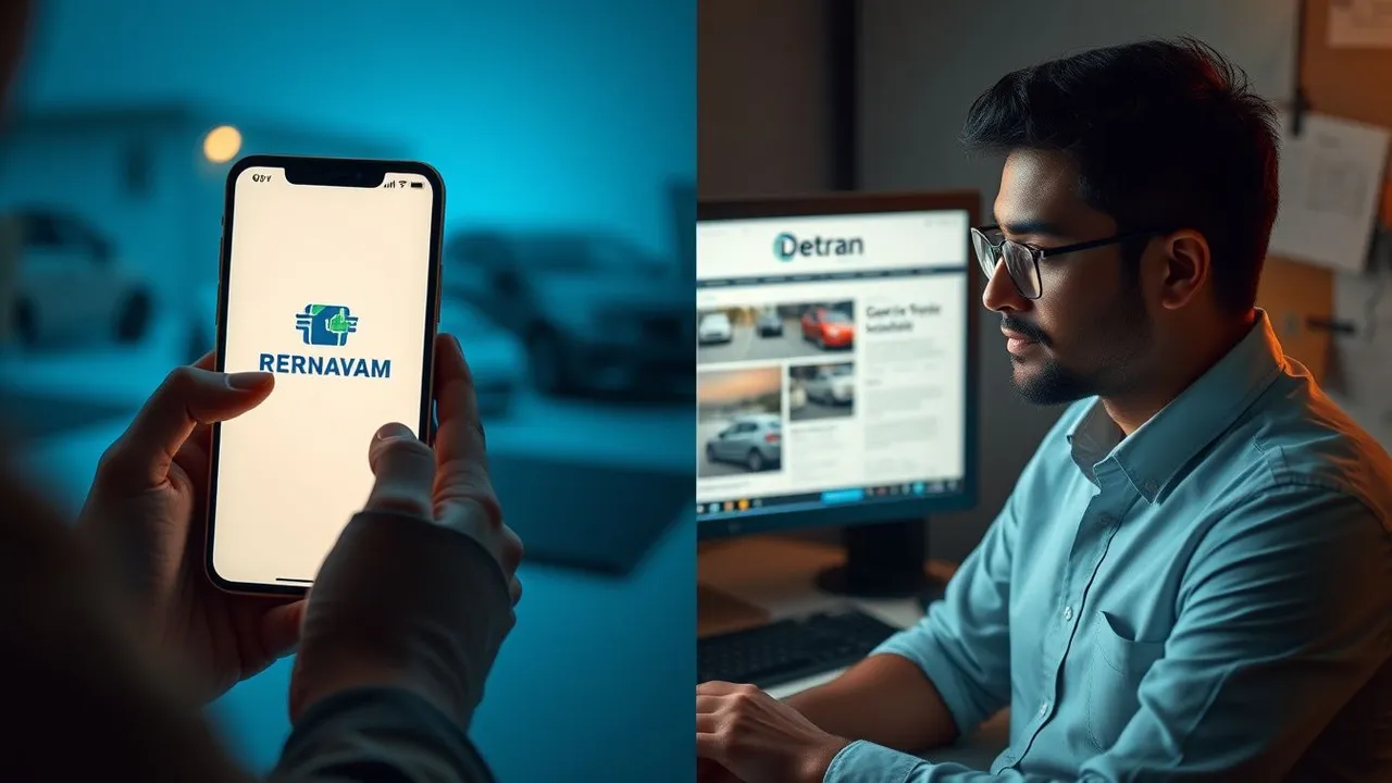 Detran Estadual vs Gov.br/RENAVAM: Como Checar Veículo Antes de Comprar